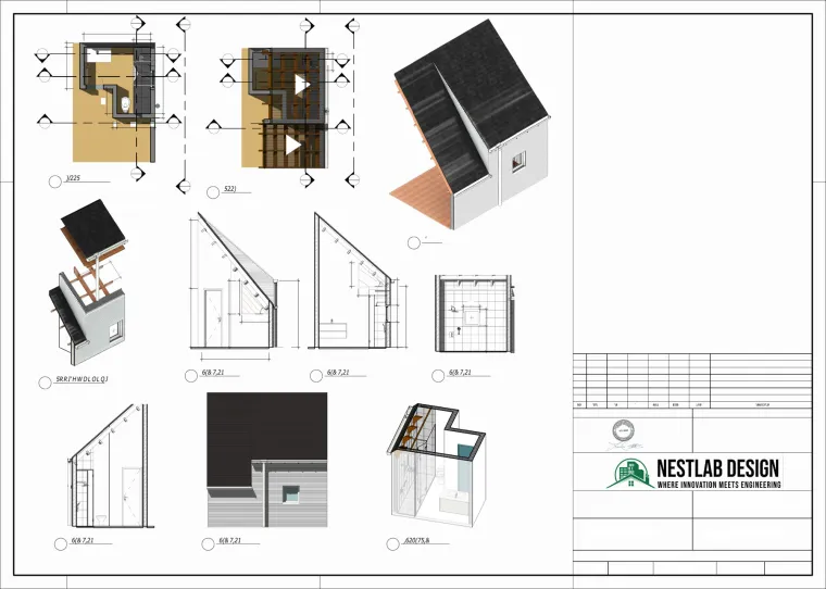 Full Bathroom Detail Plan sheet